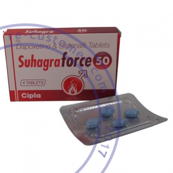 Suhagra Force (Sildenafil Citrate + Dapoxetine)