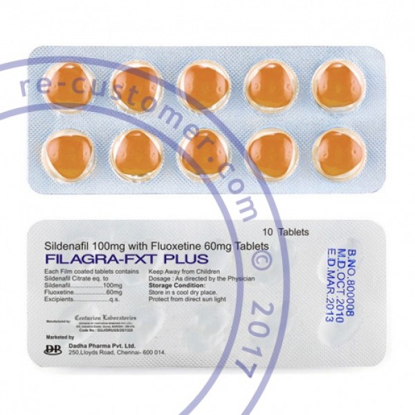 Viagra Super Fluox-Force (Sildenafil Citrate and Fluoxetine)